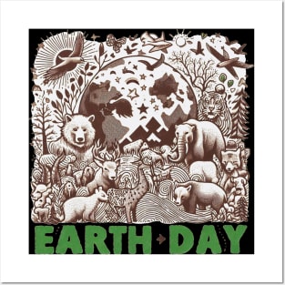 Earth day Posters and Art